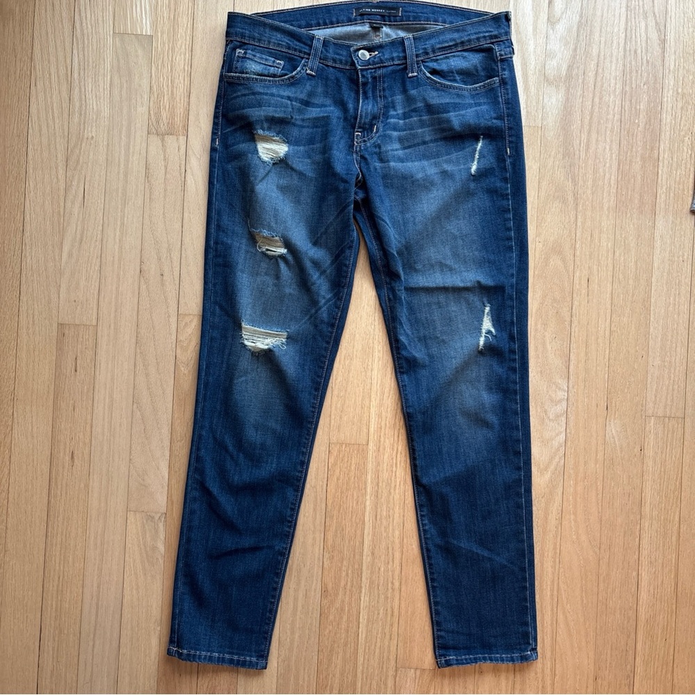 Flying Monkey Platinum Women’s Distressed Blue Jeans